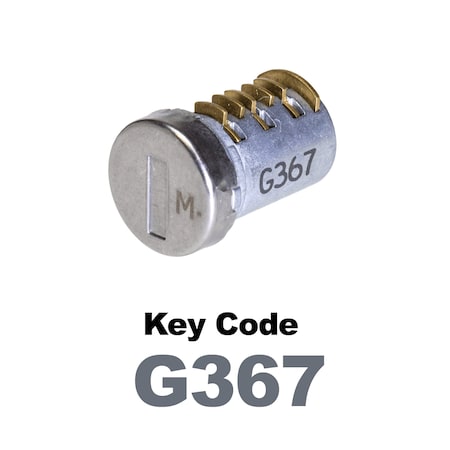 Global Replacement Lock Cylinder, For Master Key Applications, For use in Locks with Key Code G367 KC-SM-NK-367